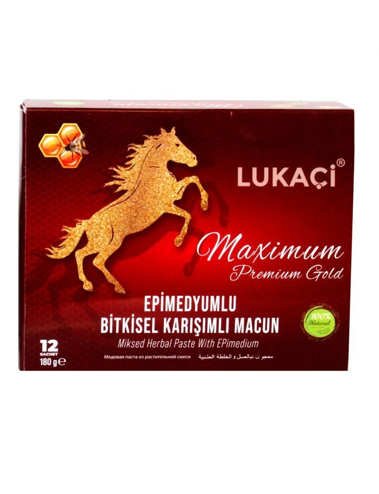 Lukaci Epimedyumlu Maximum Macun 180 gr 12 Paket