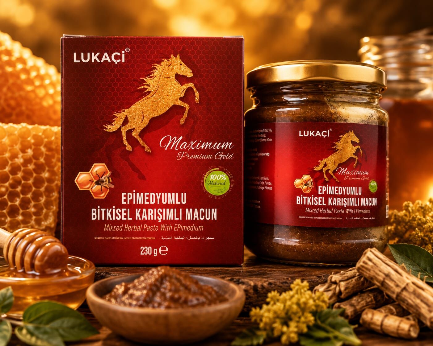Lukaci Epimedyumlu Maximum Macun 230 gr