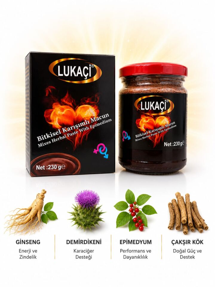 Lukaçi Epimediumlu Macun 230 gr